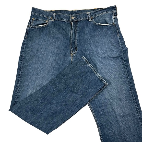 Polo Ralph Lauren Classic Fit Jeans Mens 42X36 Big and Tall‎ Blue Denim - Picture 1 of 9